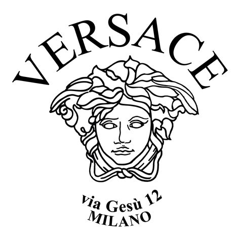 semnul de la versace|Versace head logo.